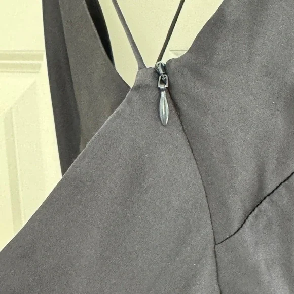 The Sei Strappy Gathered Silk Dress 4 - Picture 4 of 10